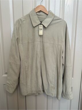 Tommy Bahama Island Soft Suede Shirt Jacket